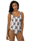 Yeehaw Come & Take It One-Piece Swimsuit