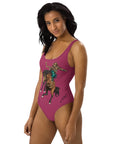 Yeehaw Ride Cowboy Ride One-Piece Swimsuit