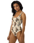 Yeehaw Vintage Cowgirl One-Piece Swimsuit