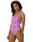 Yeehaw Disco Cowgirl One-Piece Swimsuit