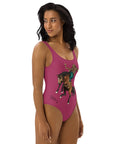 Yeehaw Ride Cowboy Ride One-Piece Swimsuit