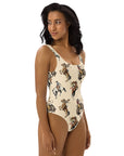 Yeehaw Vintage Cowgirl One-Piece Swimsuit