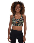 Cowboy Collage Sports Bra