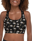 Disco Cowgirl Sports Bra