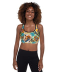 Feelin' Lucky Cowgirl Padded Sports Bra
