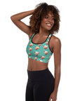 Highland Cow Sports Bra