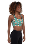 Highland Cow Sports Bra