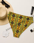Yeehaw Mustard Aztec Bikini Bottom