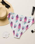 Yeehaw Boho Feather Bikini Bottom