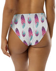 Yeehaw Boho Feather Bikini Bottom