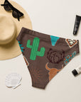Yeehaw Bullhead Cactus Bikini Bottom