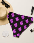 Yeehaw Purple Neon Cactus Bikini Bottom
