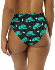 Yeehaw Turquoise Hat Bikini Bottom