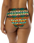 Yeehaw Mustard Aztec Bikini Bottom