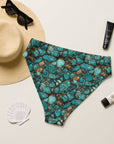 Yeehaw All Turquoise Bikini Bottoms