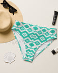 Yeehaw Turquoise Aztec Bikini Bottom