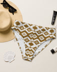 Yeehaw Brown Aztec Bikini Bottom