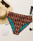 Yeehaw Rust Aztec Bikini Bottom