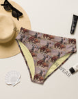 Yeehaw Vintage Cowboy Bronc Bikini Bottom