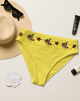 Yeehaw Mustard Bronc Buster Bikini Bottom