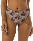 Yeehaw Vintage Cowboy Bronc Bikini Bottom