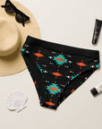 Yeehaw Turquoise & Orange Aztec Bikini Bottom