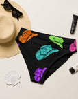 Yeehaw All Neon Hat Bikini Bottom