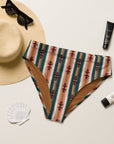 Yeehaw Cocoa Aztec Bikini Bottom