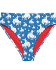 Yeehaw Blue Rodeo Cowboy Bikini Bottom