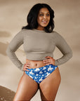Yeehaw Blue Rodeo Cowboy Bikini Bottom