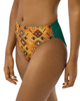 Yeehaw Golden Aztec Bikini Bottom