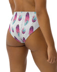 Yeehaw Boho Feather Bikini Bottom