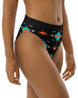 Yeehaw Turquoise & Orange Aztec Bikini Bottom