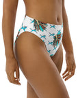 Yeehaw Turquoise Running Horse Head Dress Bikini Bottom