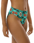 Yeehaw Turquoise Aztec Bikini Bottom
