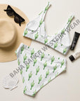 Yeehaw Desert Dweller Bull Skull Cactus Bikini