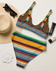 Yeehaw Mustard Serape Bikini