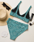 Yeehaw Turquoise Bandana Bikini