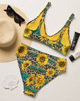 Yeehaw Leopard & Sunflower Bikini