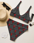 Yeehaw Red Bull Skull Bikini