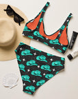 Yeehaw Turquoise Hat Bikini