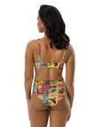 Yeehaw Vintage Rodeo Poster Bikini