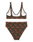 Yeehaw Floral Leather Print Bikini