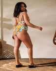Yeehaw Woodstock Retro Floral Bikini