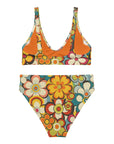 Yeehaw Woodstock Retro Floral Bikini