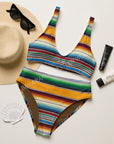 Yeehaw Mustard Serape Bikini