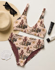 Yeehaw Desert Bison Bikini