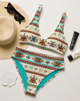 Yeehaw Turquoise Teepee Bikini