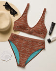 Yeehaw Brown Aztec Bikini
