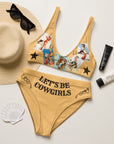 Yeehaw Let's Be Cowgirls Bikini